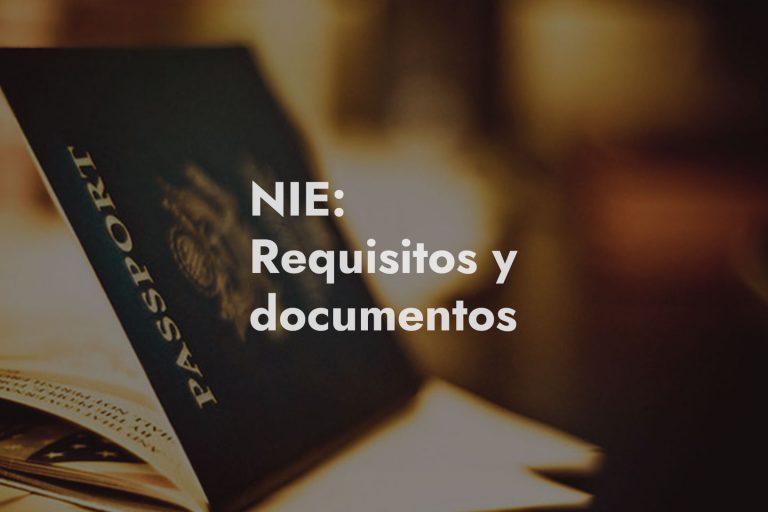 nie requisitos y documentos