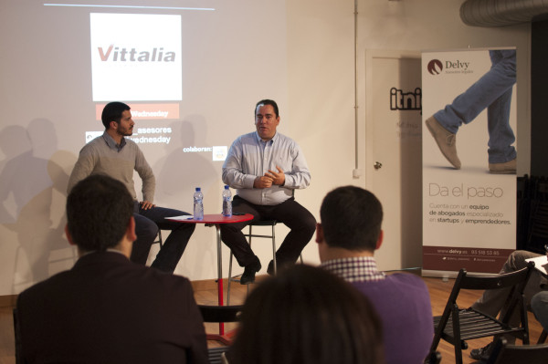 Axel Serena y Pablo Mancía en el Legal Wednesday