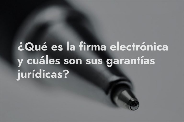 firma electronica