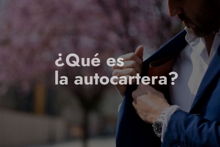 que es la autocartera