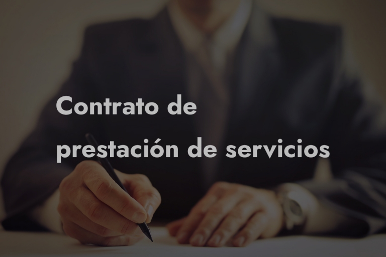 contrato de prestación de servicios