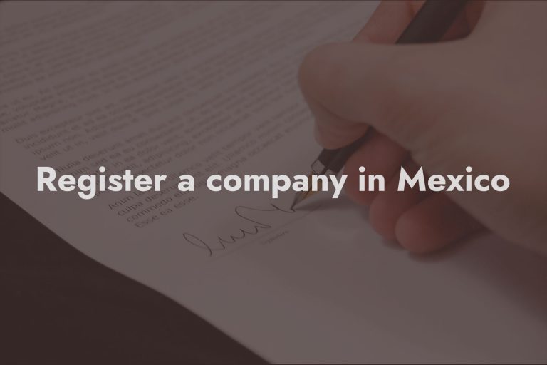 register a company in mexico
