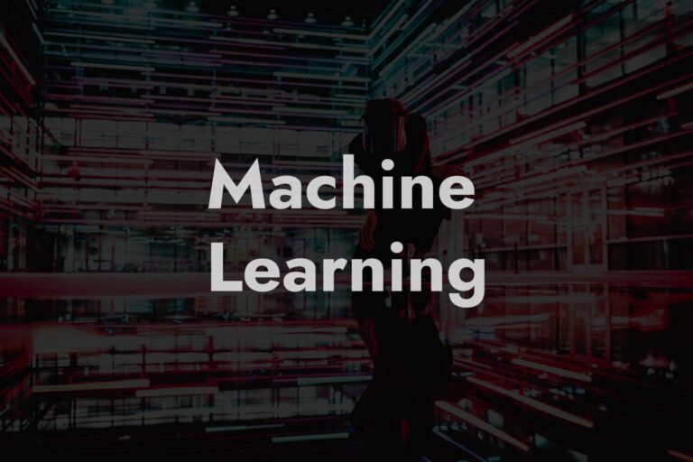 machine learning