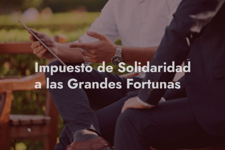 impuesto grandes fortunas