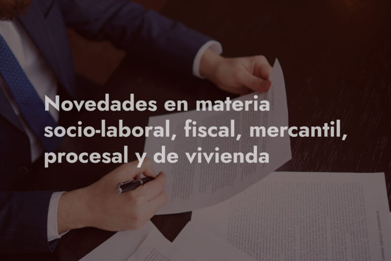 novedades fiscal laboral