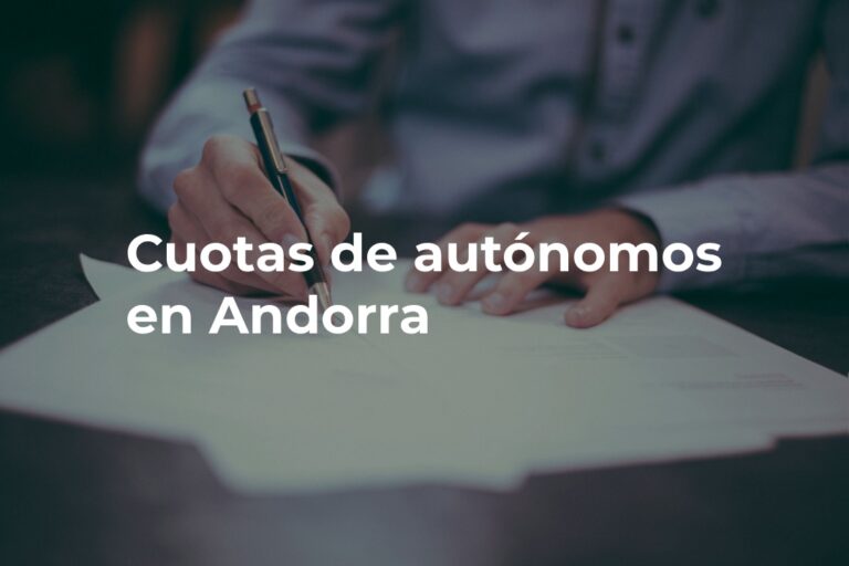 cuotas de autonomos en andorra