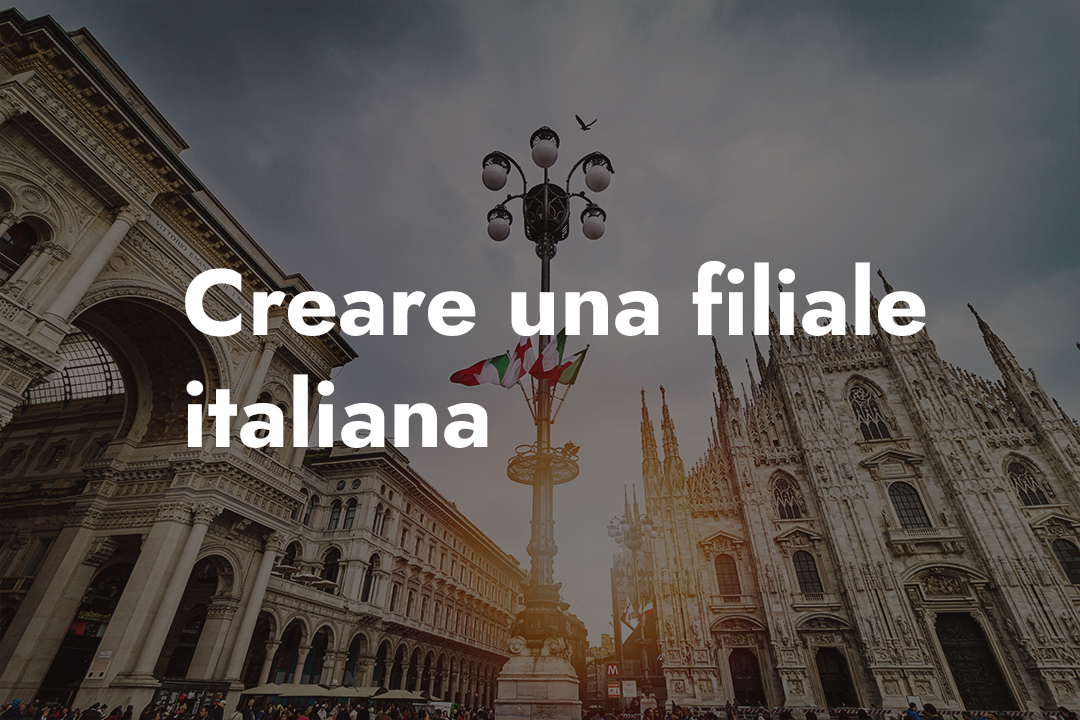 creare una filiale italiana