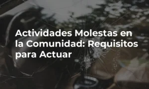 Comunidad de propietarios afectada por actividades molestas, acción de cesación según la LPH