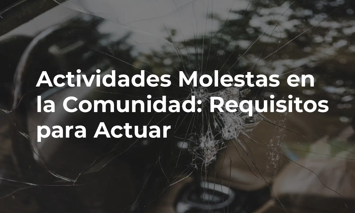 Comunidad de propietarios afectada por actividades molestas, acción de cesación según la LPH