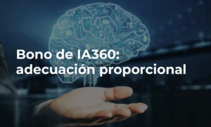 Cabecera editorial de Delvy sobre el Bono de IA del Plan IA360 y la adecuación proporcional para pymes